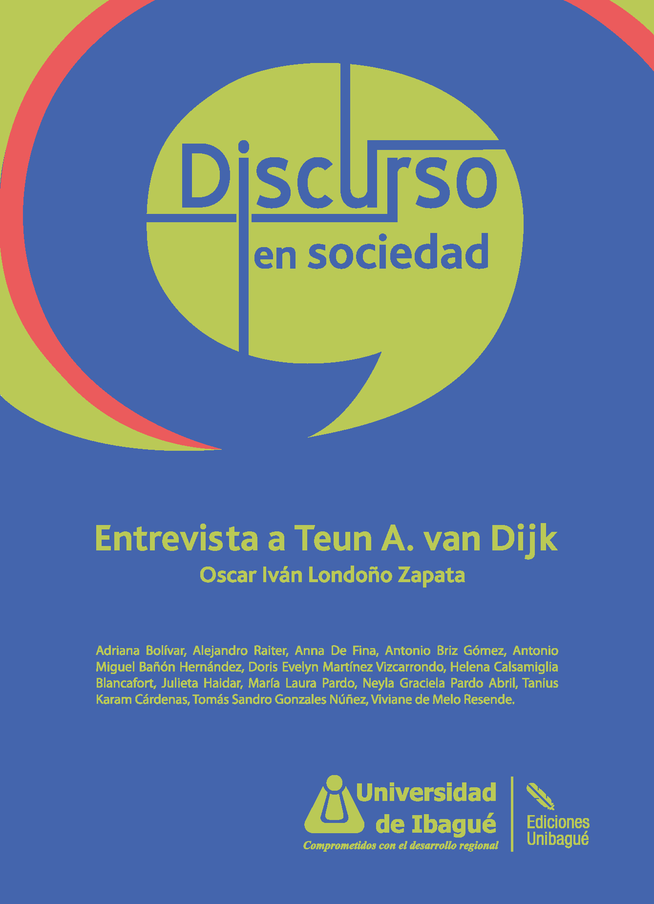 Cover of Discurso en Sociedad Entrevista a Teun A. Van Dijk